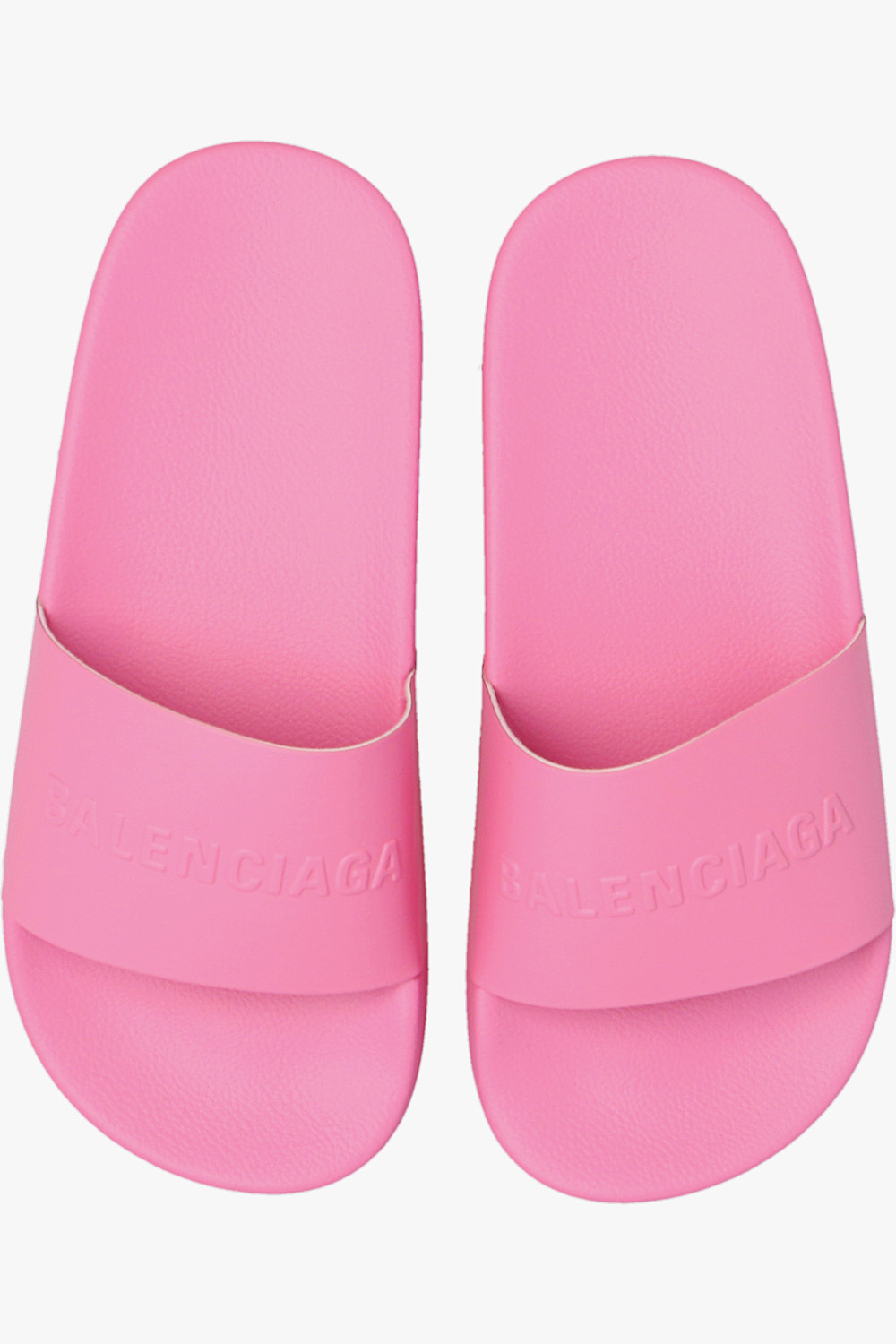 Balenciaga pink online slides